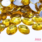 Sextavado Oval 13mm X 18mm Acrílico C/500Unidades - Imagem 3