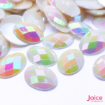 Sextavado Oval 13mm X 18mm Acrílico C/500Unidades - Imagem 11