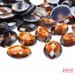 Sextavado Oval 13mm X 18mm Acrílico C/500Unidades - Imagem 12