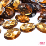 Sextavado Oval 13mm X 18mm Acrílico C/500Unidades - Imagem 13