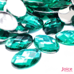 Sextavado Oval 13mm X 18mm Acrílico C/500Unidades - Imagem 15