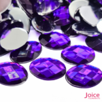 Sextavado Oval 13mm X 18mm Acrílico C/500Unidades - Imagem 9