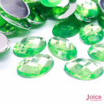 Sextavado Oval 13mm X 18mm Acrílico C/500Unidades - Imagem 25