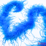 Estola De Avestruz Natural Com 2Metros - Imagem 5