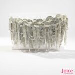 Franja De Strass Vidro 8cm C/1mt x 8cm - Imagem 5