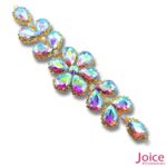 Aplique De Strass 7cm X 26cm C/1-Unidades Ref:LH04