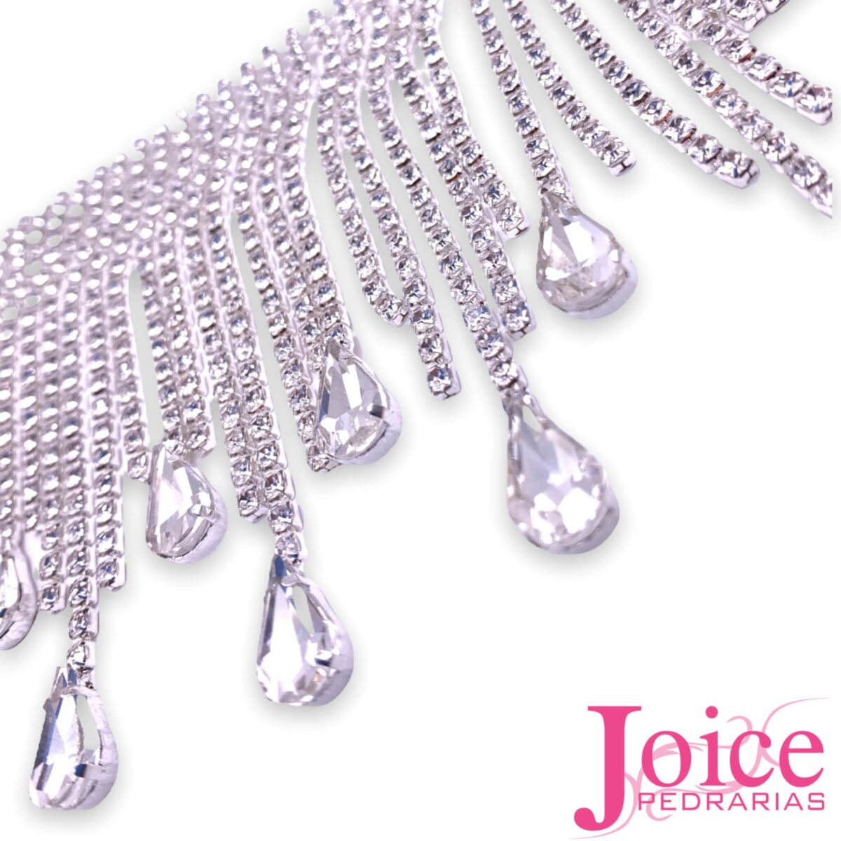 Franja De Strass Vidro 9Cm C/2y=1.8m - Imagem 30