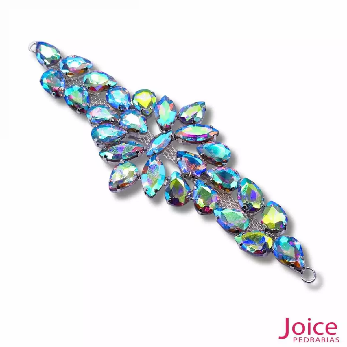 Aplique De Strass 55mm X 160mm C/1-Unidades Ref:201 - Imagem 10