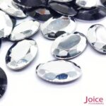 Oval Base Irregular Acrilico 18mm x 25mm C/200-unidades - Imagem 3