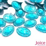 Chaton Oval Indiana Resina 13mm X 18mm C/300unidades - Imagem 5