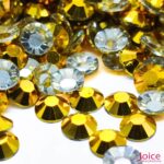 Imitação Swarovski Resina 6mm Metalizado C/7200-unidades - Imagem 2