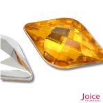 Chaton Losango Acrilico Base Irregular 12mm X 19mm C/500-Unidades - Imagem 3