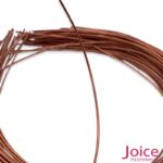 Tiara Arame 1.8mm Para Tubo Glitter Cor:Rose - Imagem 3