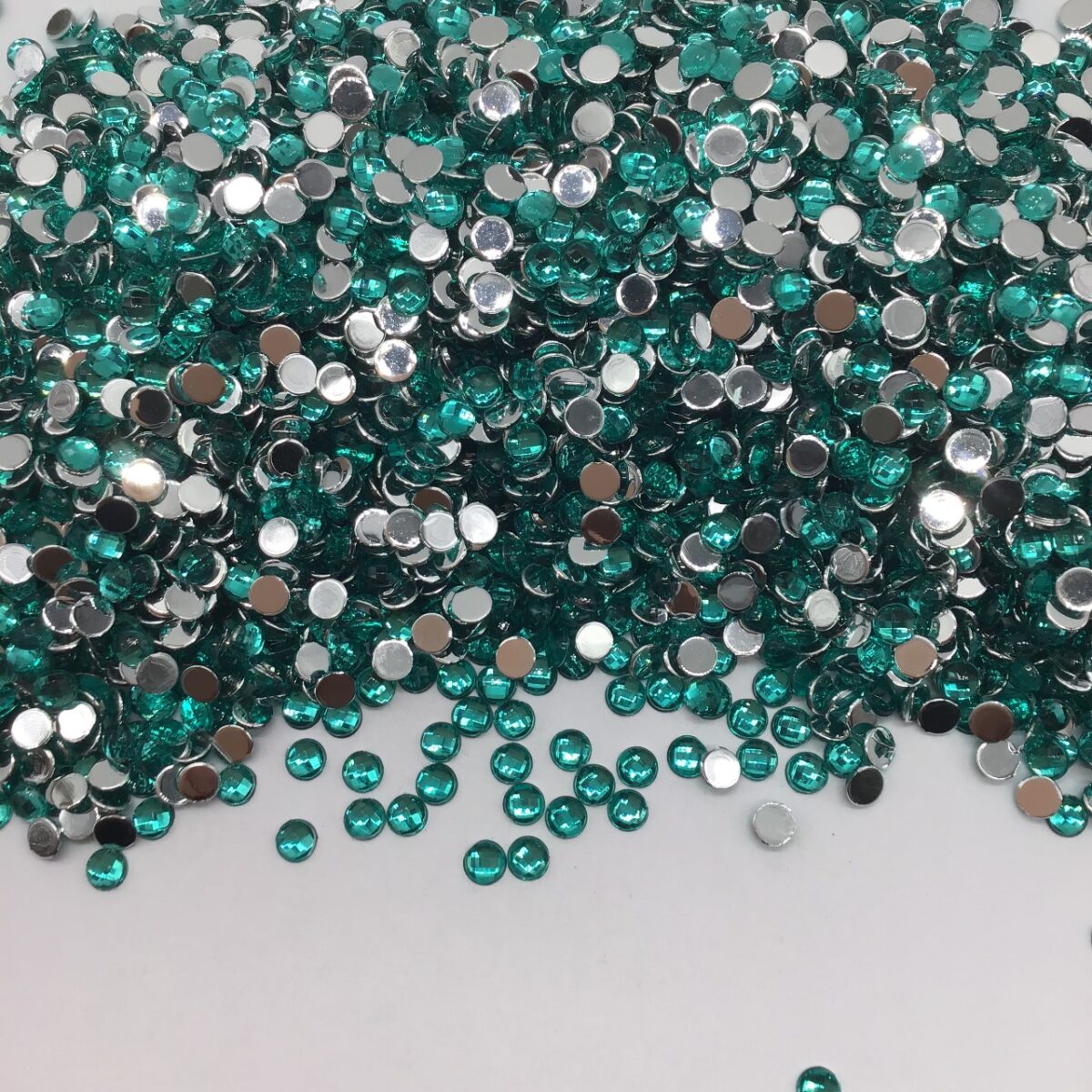 Chaton Sextavado Acrílico 4mm para Colagem C/10000 Unidades - Imagem 19