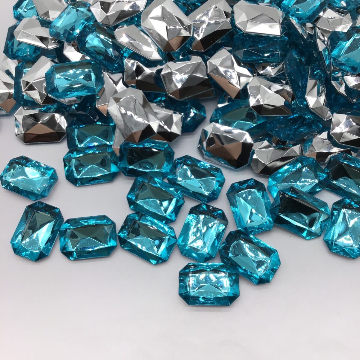 Retângulo Base Irregular Acrílico 13mm X 18mm c/500Unidades - Imagem 26