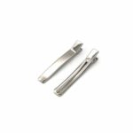 Bico de Pato Metal 8cm com 2Garra  Cor:Prata - Imagem 4
