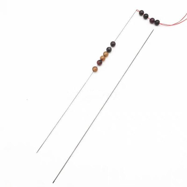 Agulha Costurar Manual 12Cm  Para Miçangas C/25Unidades