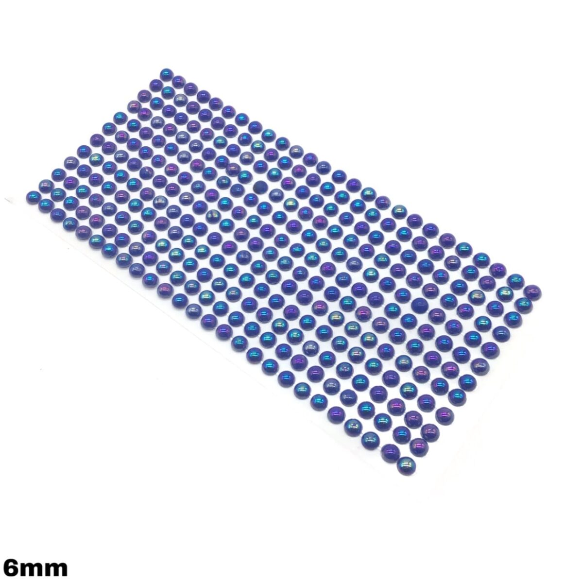 Cartela Autocolante De Pérola 6MM Com 24PCT - Imagem 6