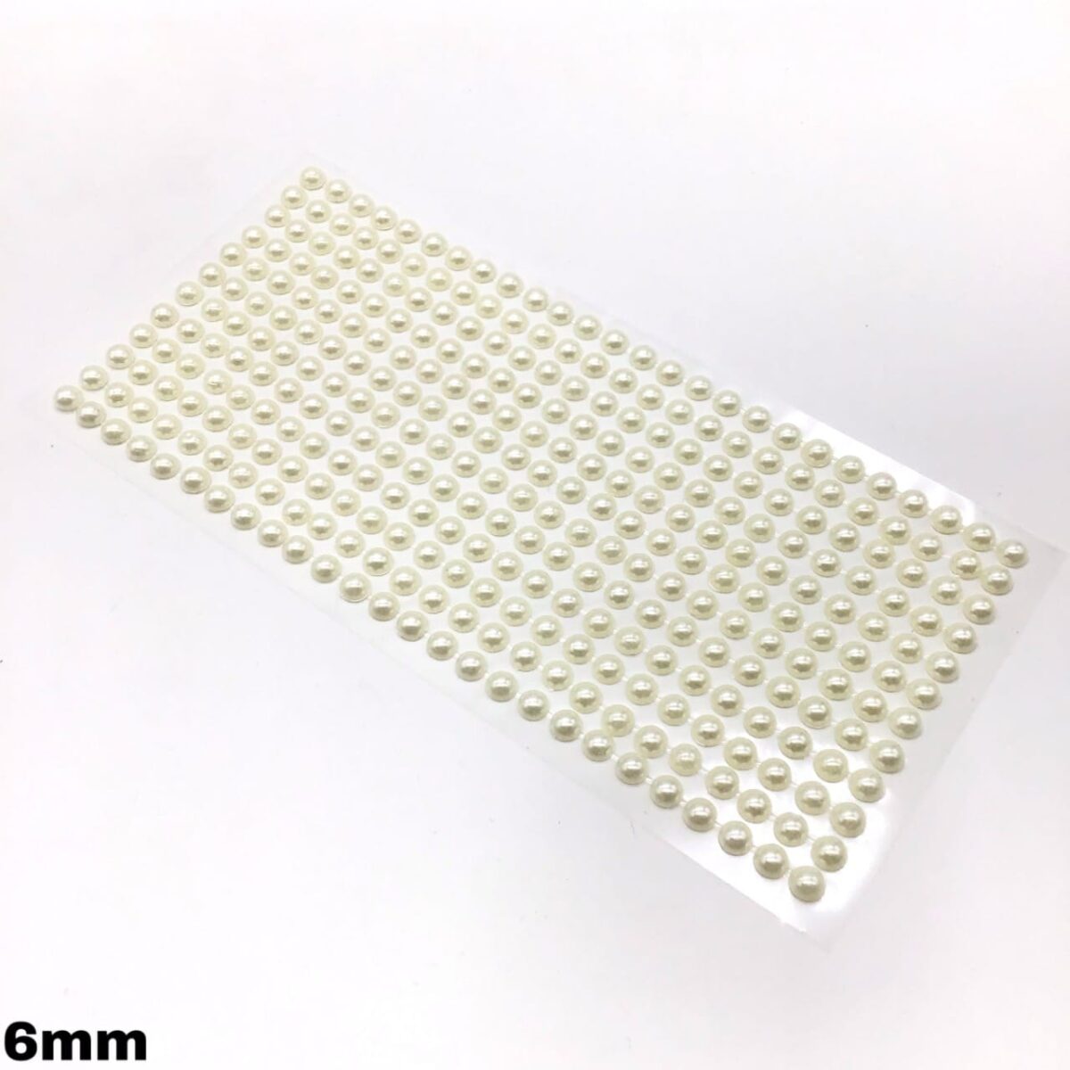 Cartela Autocolante De Pérola 6MM Com 24PCT - Imagem 9