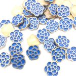 Aplique Metal Termo Colante Flor c/50 unidades - Imagem 7