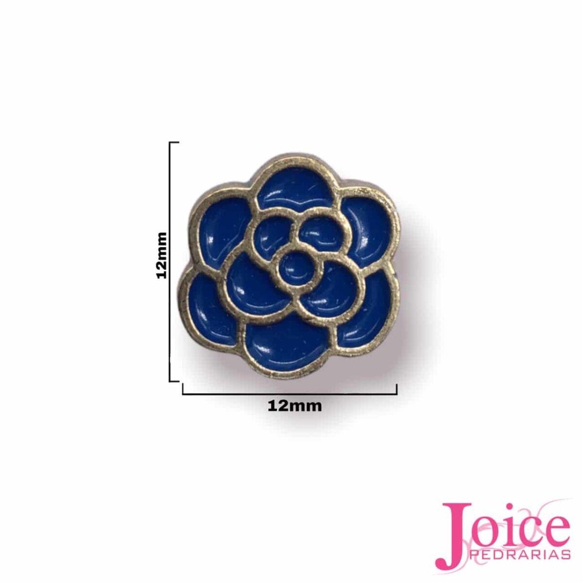Aplique Metal Termo Colante Flor c/50 unidades - Imagem 9