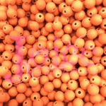 Bolinha Emborrachada Com Furo Passante 6mm c/500Gramas - Imagem 12