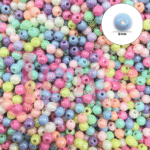 Bolinha De Acrílico Mix Ab Com furo Passante c/500Gramas - Imagem 8