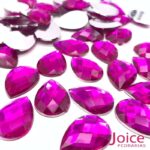 Sextavado Gota 18mm X 25mm Acrílico C/200Unidades - Imagem 28