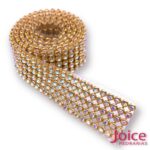 Manta Strass Termocolante 18mm X 45mm com 5 Filas de Strass - Imagem 9
