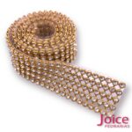 Manta Strass Termocolante 18mm X 45mm com 5 Filas de Strass - Imagem 7