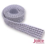 Manta Strass Termocolante 18mm X 45mm com 5 Filas de Strass - Imagem 6