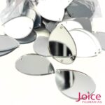 Chaton Espelho Gota 30mm x 40mm Com Furo Para Costura C/200-Unidades - Imagem 22