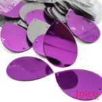 Chaton Espelho Gota 30mm x 40mm Com Furo Para Costura C/200-Unidades - Imagem 35