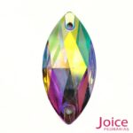 Chaton Resina Navete Com Furo 15mm X 30mm C/200-Unidades - Imagem 3