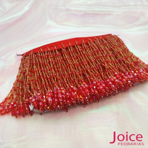 vermelho + dourado