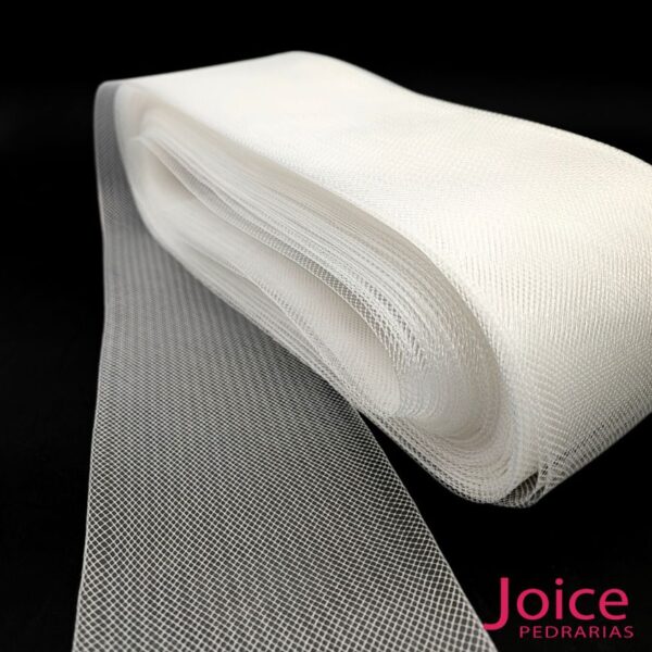 Fita Crinol Rolo 10cm branco C/45metros