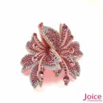 Aplique Flor Com Strass De Cristal 65mm C/10-Unidades Ref:20-316 - Imagem 4