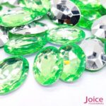 Oval Base Irregular Acrilico 18mm x 25mm C/200-unidades - Imagem 4