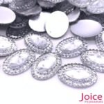 Chaton Oval Indiana Resina 13mm X 18mm C/300unidades - Imagem 6