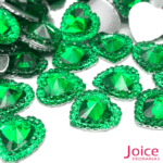 Indiana Coração Resina 14MM Base Reta C/300unidades - Imagem 11