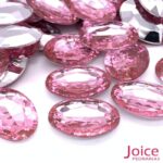 Oval Base Irregular Acrilico 18mm x 25mm C/200-unidades - Imagem 36