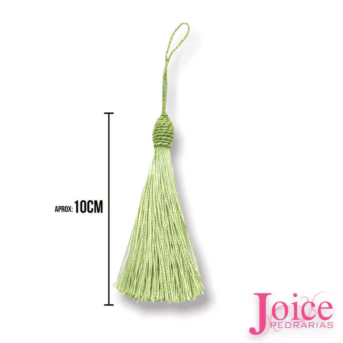 Pingente de Seda Tassel 10Cm C/100Unidades - Imagem 1