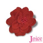 Flor de Tecido 8Cm Por Unidades Ref:227-11 - Imagem 2