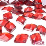 Chaton Losango Acrilico P/Costura 13mm x 18mm  C/1000unidades