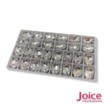 Imitação Swarovski oval Base Irregular 13mm X 18mm C/112Unidades - Imagem 5