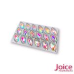 Imitação Swarovski Formato Irregular Base Reta Com Furo 14mm × 30mm C/54unidades - Imagem 11