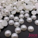 Meio perola abs Com Furo 12mm C/500Gramas - Imagem 2