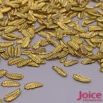 Metal de Jóias para Unhas Micro Folhas 1.5mmX3mm C/1000Un Ref: N27