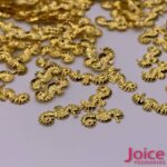 Metal de Jóias para Unhas Cavalo Marinho 5mmX10mm C/1000Un Ref: N28