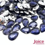 Gota Base Irregular Acrilico 13mm x 18mm c/500Un - Imagem 31